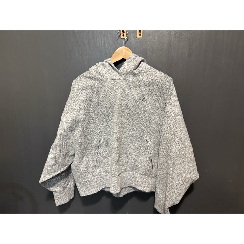 Nike Tech Pack Womens Therma FIT ADV Gray Hoodie Pullover Women's Size L